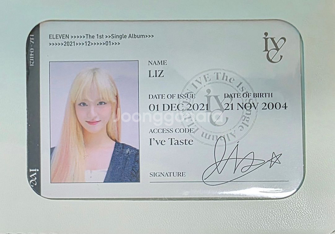 아이브 리즈 엠파시, 콘서트, 화보 등 포토카드 일괄--7