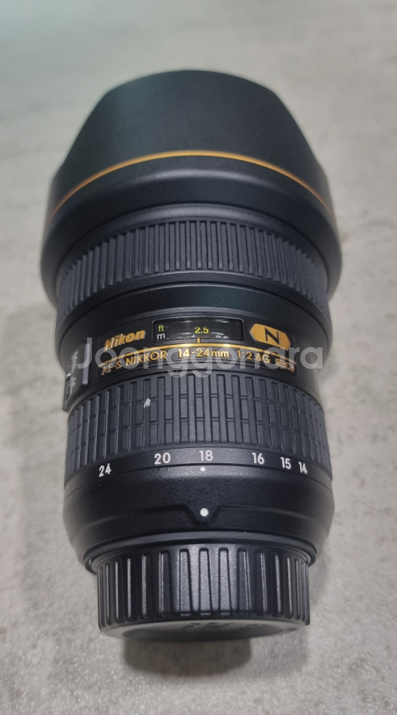 니콘 AF-s 14-24mm f/2.8G ED 팝니다.--0