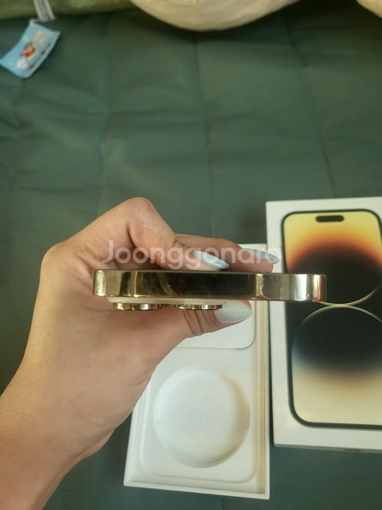 아이폰 14프로128기가 골드 급처합니다--6