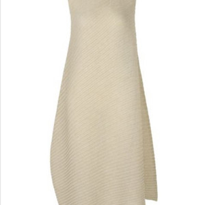 이세이미야케 쉬어 린넨 라이크 플리츠 원피스