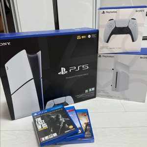 ps5 슬림 디지털에디션+디스크 팔아요