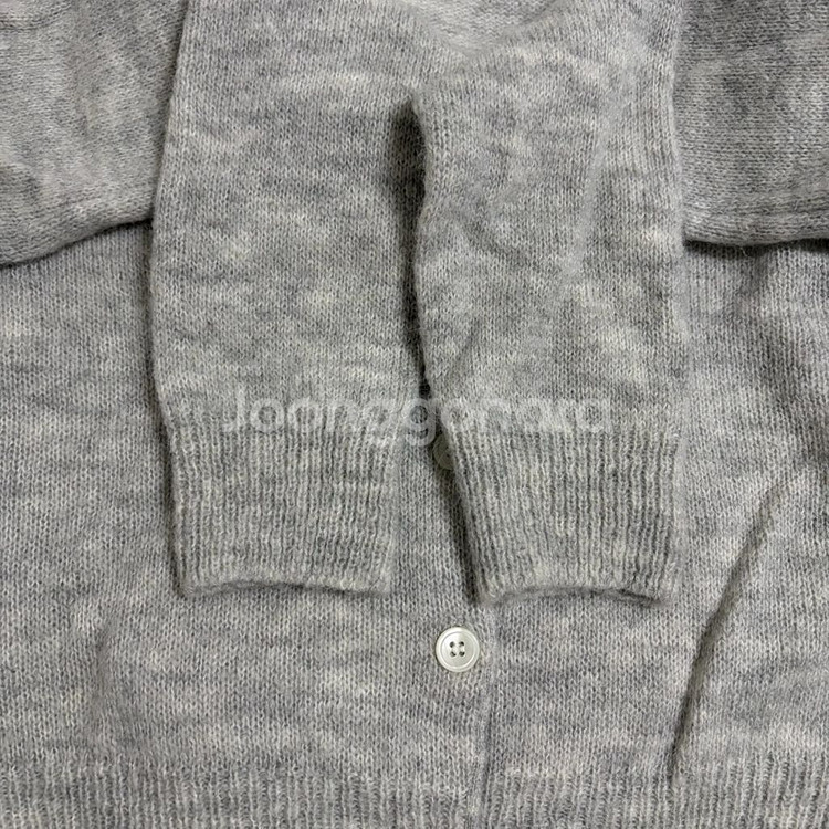 베르니 마켓 스프링 알파카 가디건 그레이--2