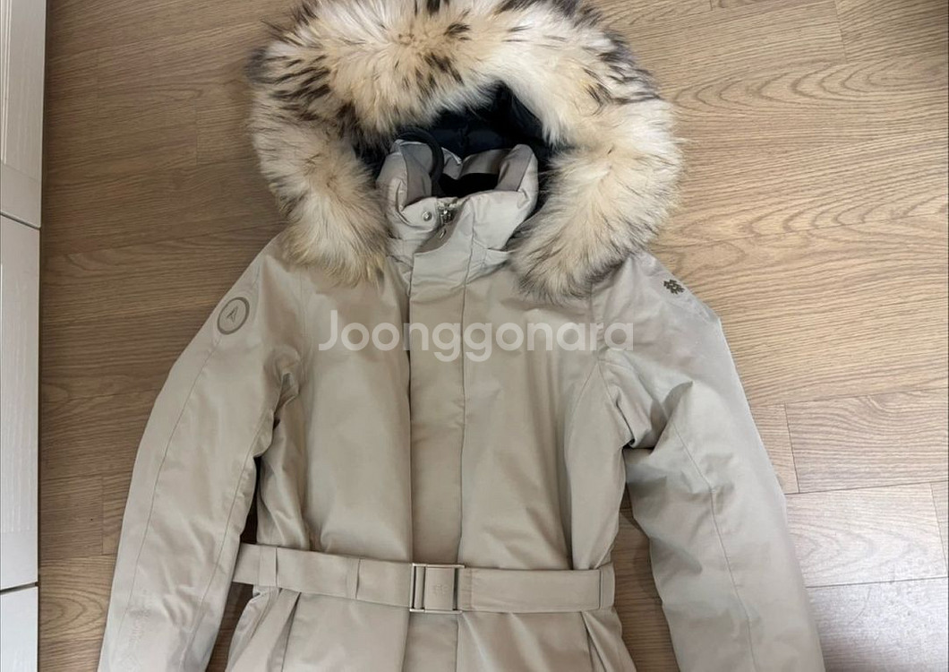 새상품급 코오롱안타티카 롱패딩 그레이지 90 2324--0