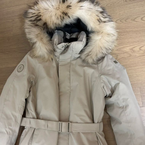 새상품급 코오롱안타티카 롱패딩 그레이지 90 2324