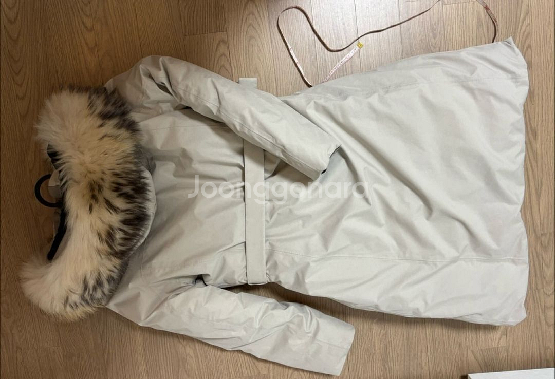 새상품급 코오롱안타티카 롱패딩 그레이지 90 2324--3