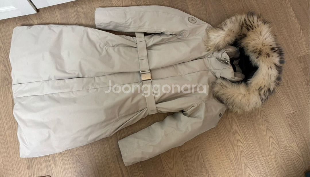 새상품급 코오롱안타티카 롱패딩 그레이지 90 2324--1