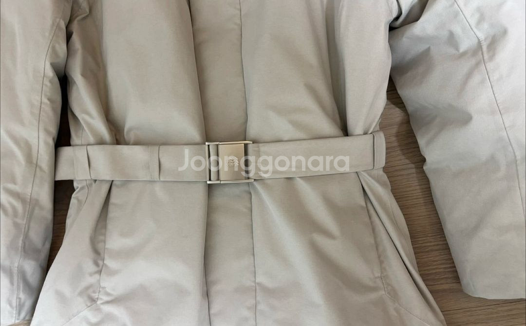 새상품급 코오롱안타티카 롱패딩 그레이지 90 2324--4