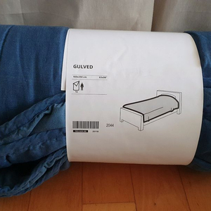 IKEA gulved 이케아 굴베드 린넨 베드스프레드