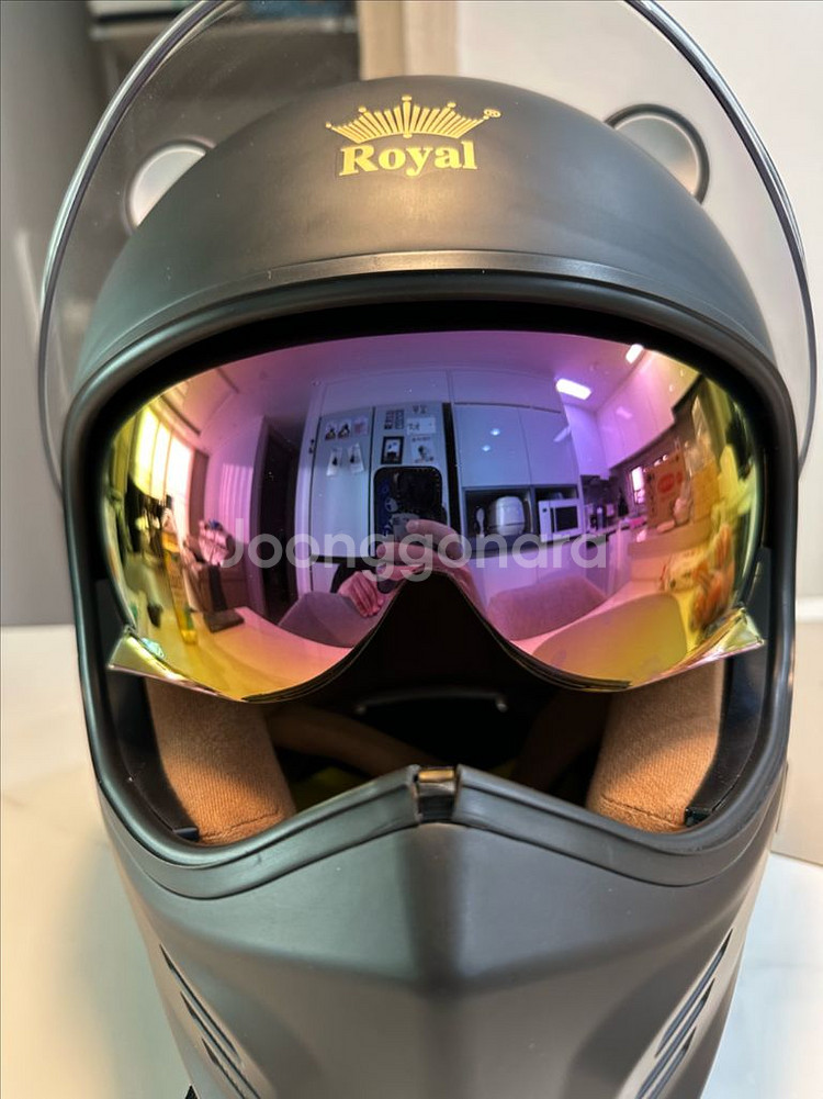 소두핏 레트로 클래식헬멧 .L사이즈 58~60 팝니다--1