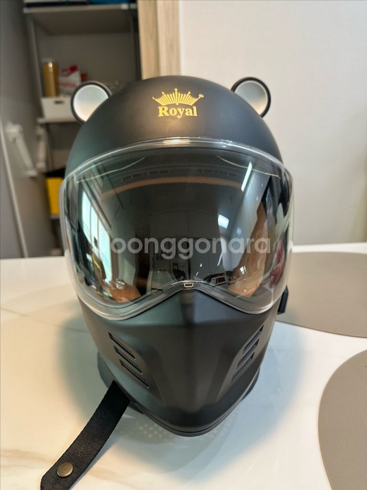 소두핏 레트로 클래식헬멧 .L사이즈 58~60 팝니다--2