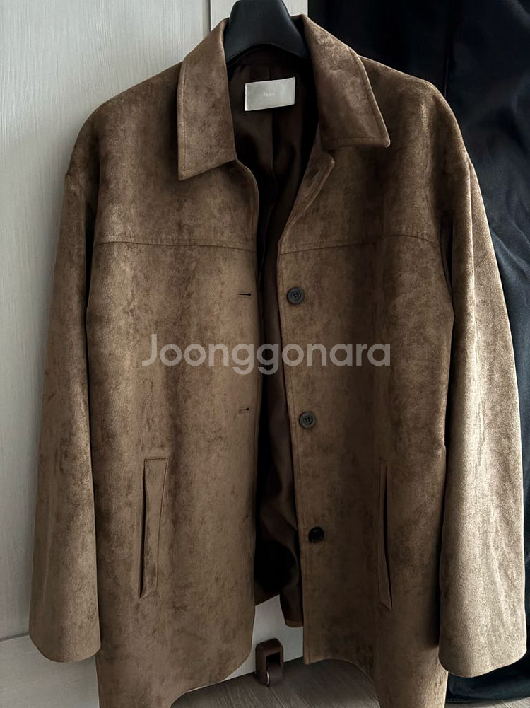 니브 Neev 스웨이드 하프 자켓--3