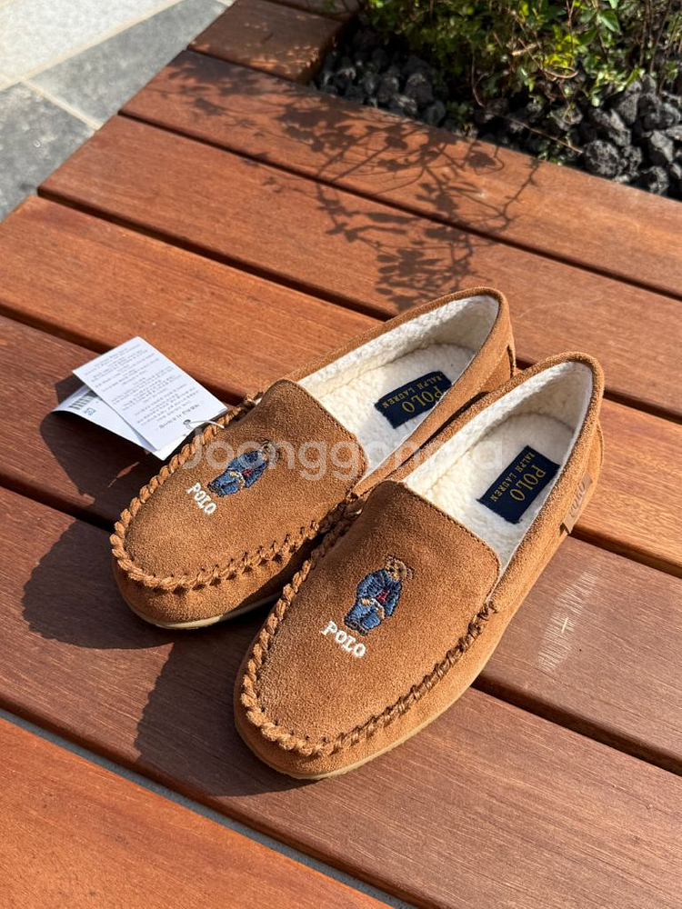 (새상품) 폴로 테디베어 양털로퍼 220~225--1