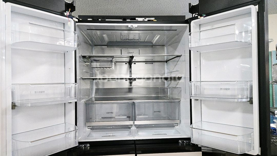 오브제 4도어 양문형냉장고--2