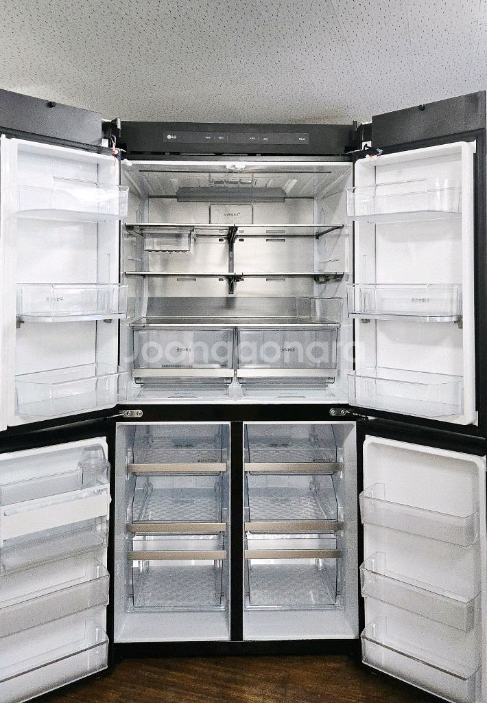 오브제 4도어 양문형냉장고--3