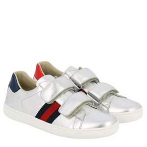 [정품]구찌 빅키즈 밸크로 스니커즈 38(240-45)