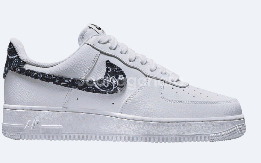 [W265] 나이키 우먼스 에어포스1 페이즐리 블랙--0