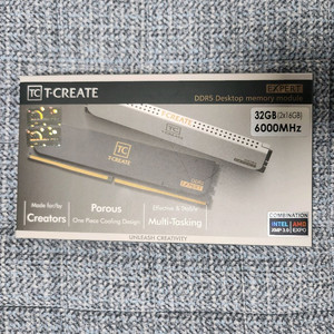 (미개봉) 팀그룹 램 6000 CL30 새제품 팝니다