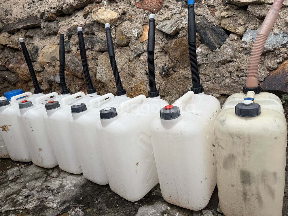 기름통 8개 일괄 - 중고--0