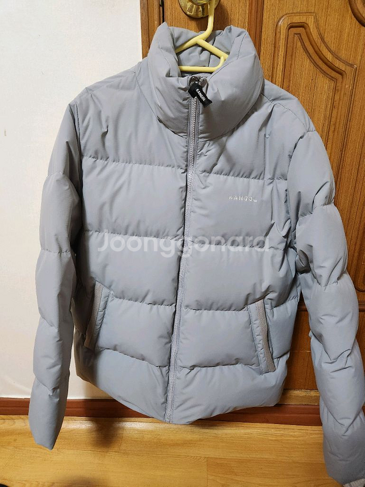 [L] 캉골 숏푸퍼 9541 그레이 중고--0