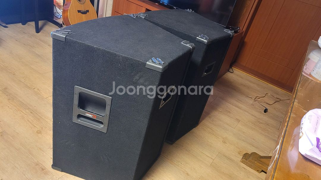 인터엠 15인치 스피커 세트--2