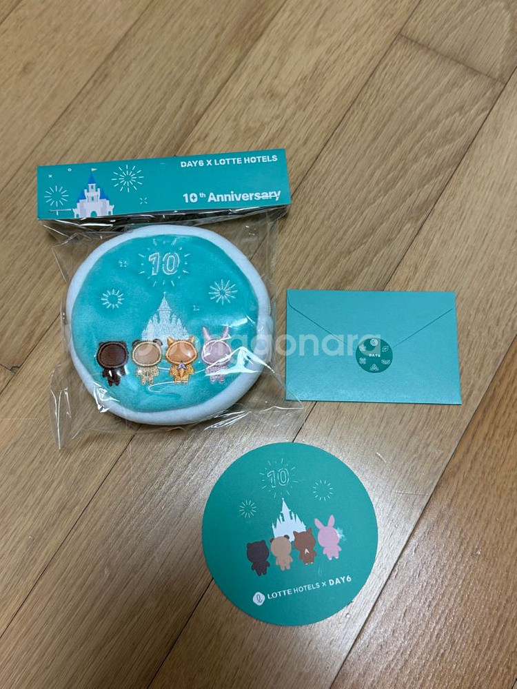 데이식스 롯데호텔 파우치 포카 코스터--0