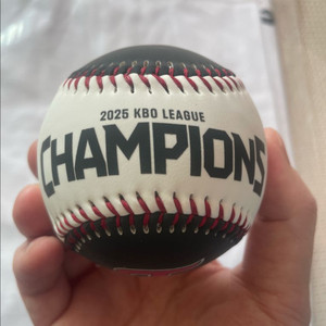 LG트윈스 2025 정규시즌 챔피언 기념구