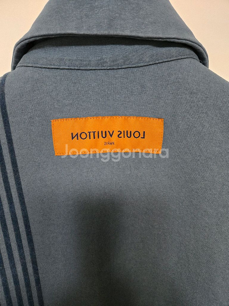 루이비통 카라코람 반팔 져지 셔츠 XL 국내매장판--2