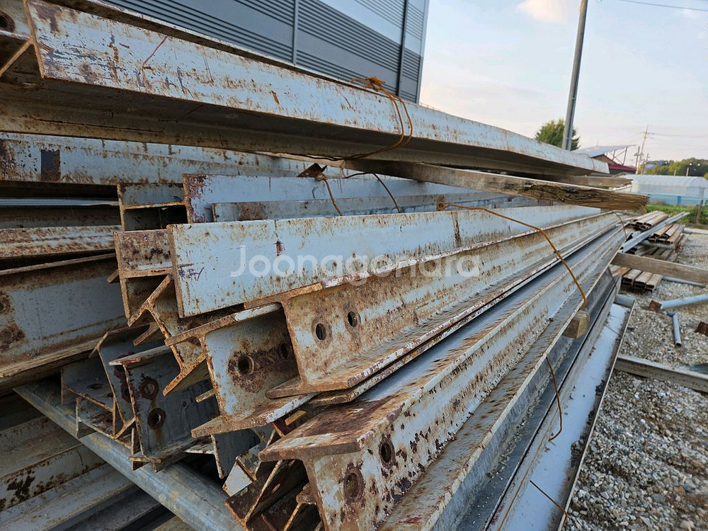 중고H빔 100/100. 5미터 43개--2