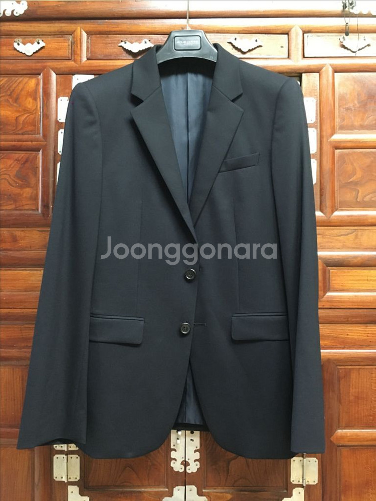 솔리드옴므 네이비 블레이져 95사이즈--0