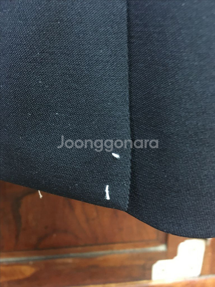 솔리드옴므 네이비 블레이져 95사이즈--4