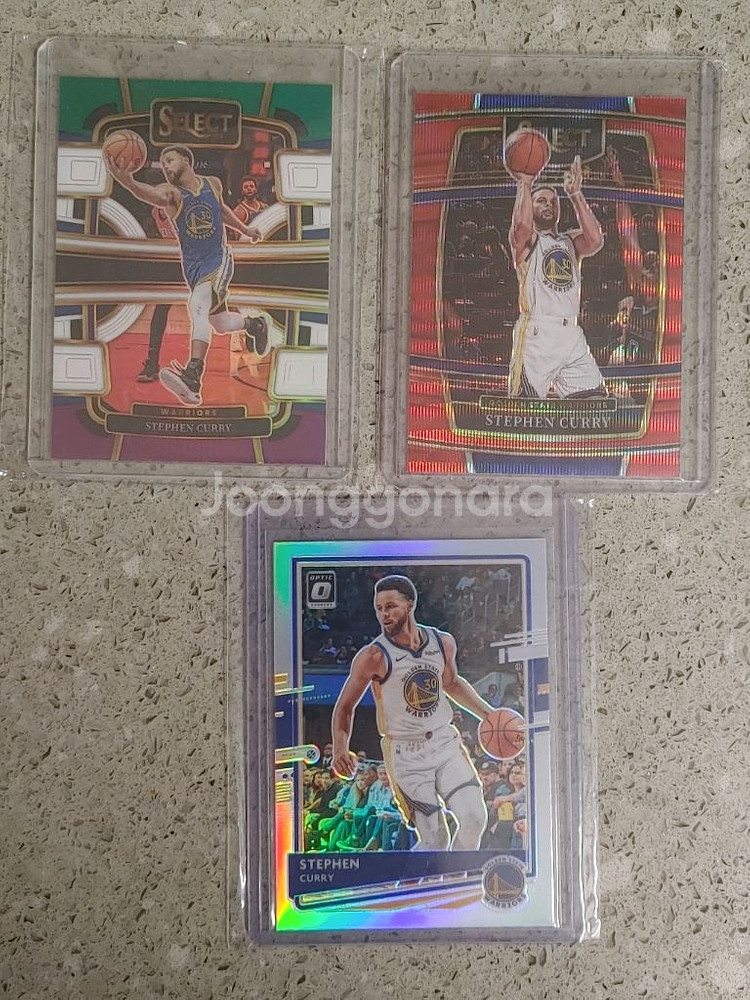 [판매] 패랠랠 NBA 카드 커리 샤이 Prizm--0