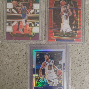 [판매] 패랠랠 NBA 카드 커리 샤이 Prizm