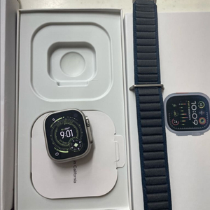 애플워치 울트라1 실버 SSS급