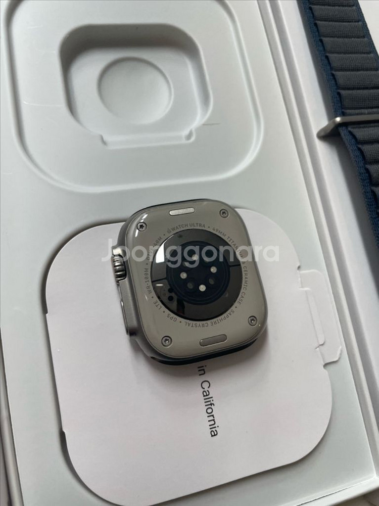 애플워치 울트라1 실버 SSS급--2