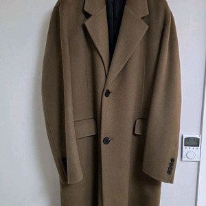 솔리드옴므 22fw 반더블 코트 카멜브라운 48