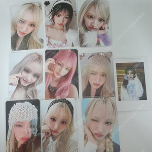 일괄 당일배송)아이브 리즈 정품 포카 10장