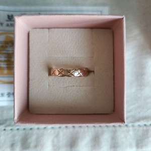 18k핑크골드반지(오늘만이가격)