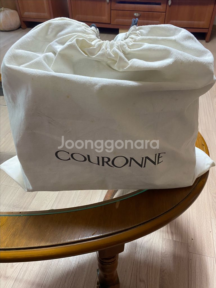 쿠론 가방 COURONNE 토트백 검정색--2