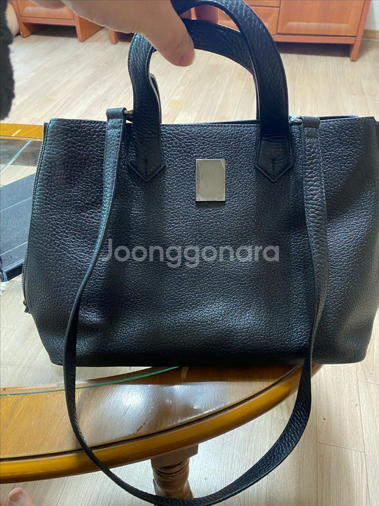 쿠론 가방 COURONNE 토트백 검정색--0