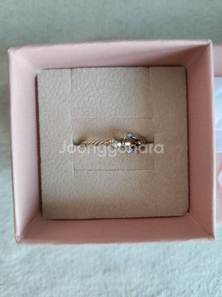 18k리얼화이트반지 (가격특가)--2