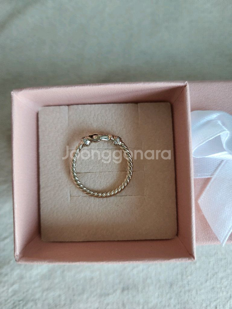 18k리얼화이트반지 (가격특가)--4