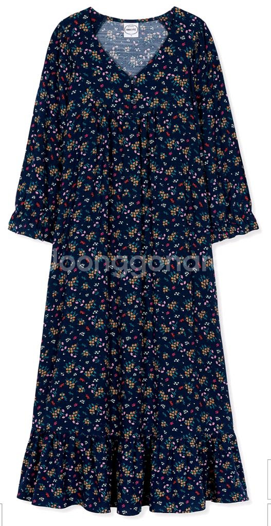 여성) 오르시떼 잠옷 원피스 2벌 묶음 판매--1