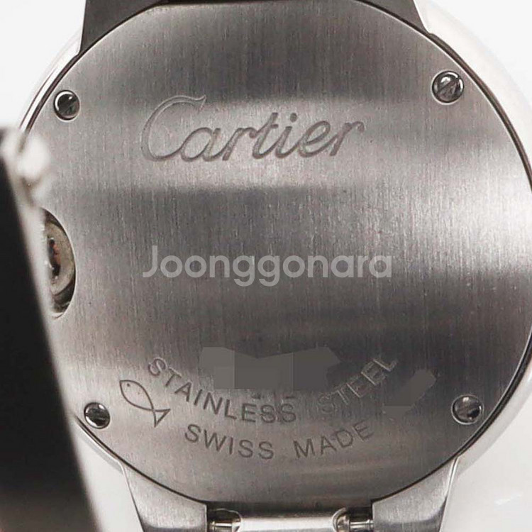 까르띠에 W69010Z4 발롱블루 28 쿼츠 여성용시계--4