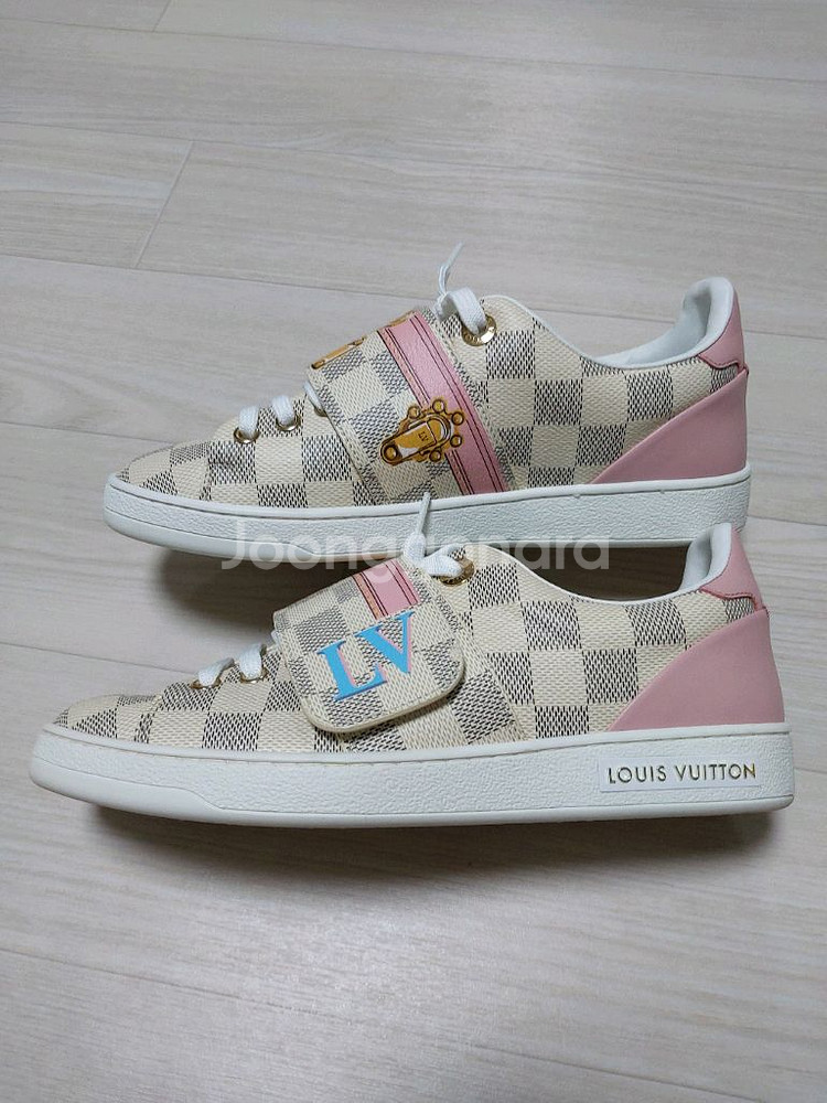 (정품)루이비통 다미에 프론트로우 여성 스니커즈--2