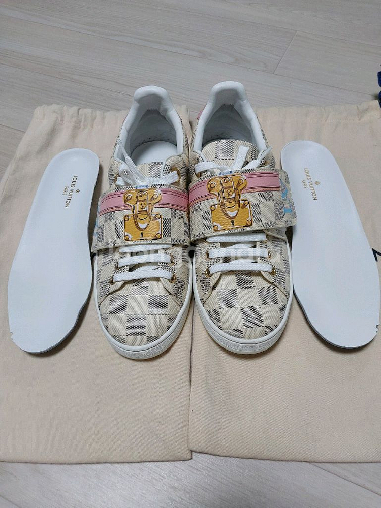 (정품)루이비통 다미에 프론트로우 여성 스니커즈--3