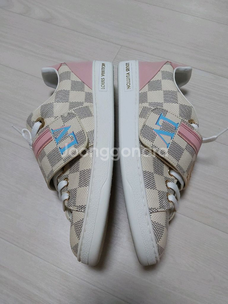 (정품)루이비통 다미에 프론트로우 여성 스니커즈--1