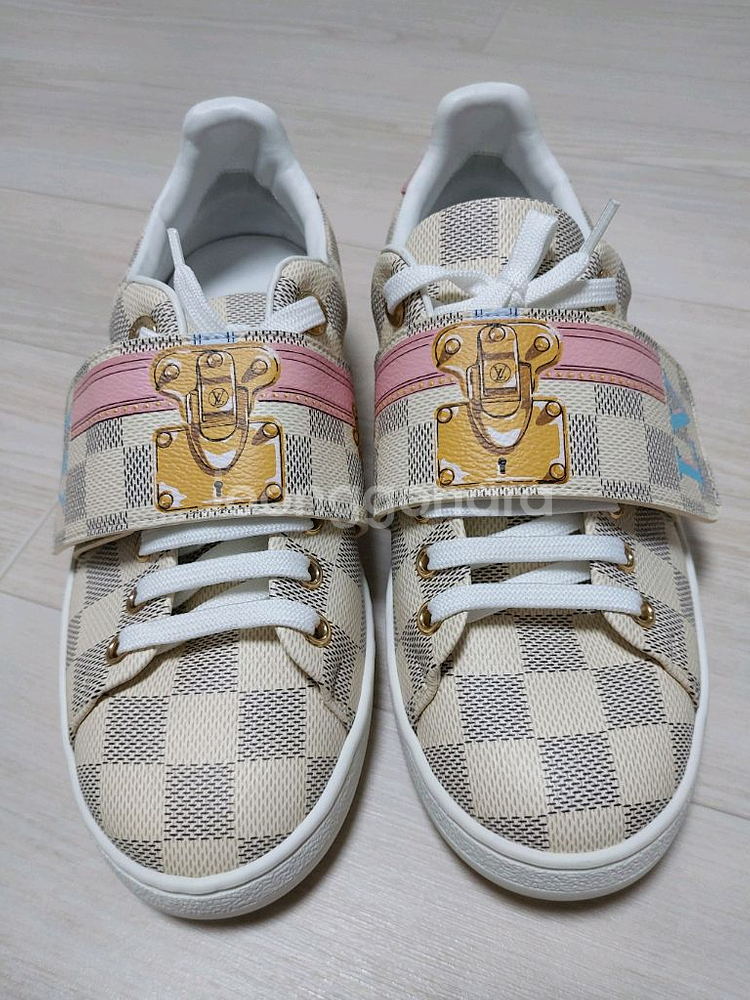 (정품)루이비통 다미에 프론트로우 여성 스니커즈--0