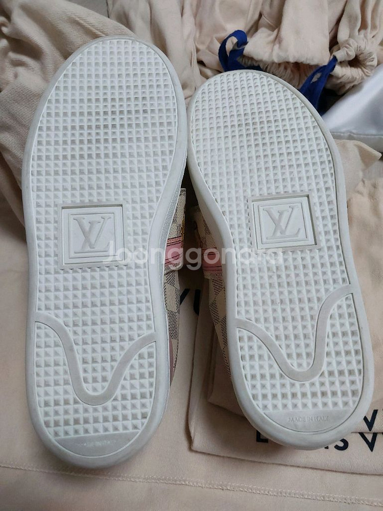 (정품)루이비통 다미에 프론트로우 여성 스니커즈--8