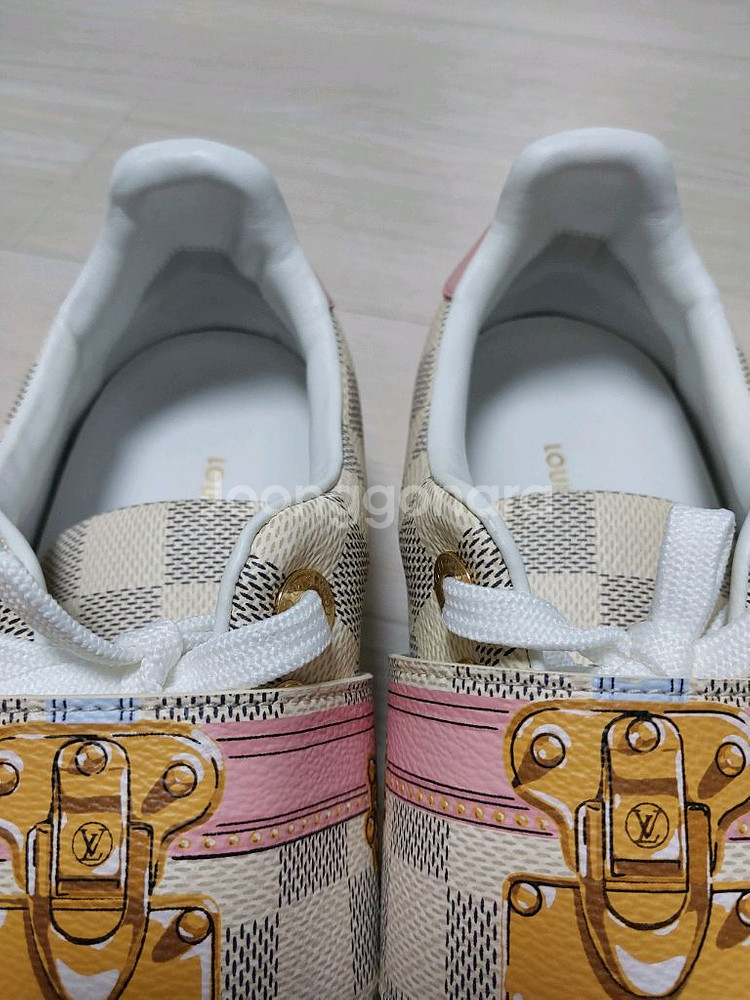 (정품)루이비통 다미에 프론트로우 여성 스니커즈--5