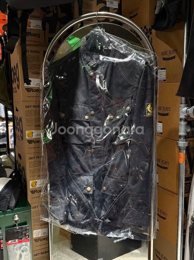 S, M 벨스타프 스티브 맥퀸 레플리카 재킷 - 블랙--0